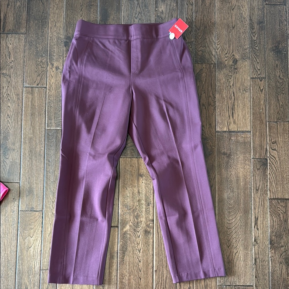 Spanx Petite Straight Perfect Pant - Chianti LP